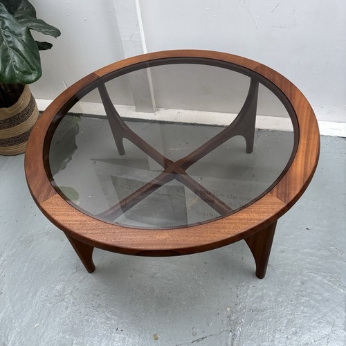 Mid century round teak - round,