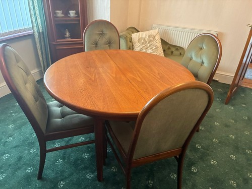 Mid century modern solid - solid, teak