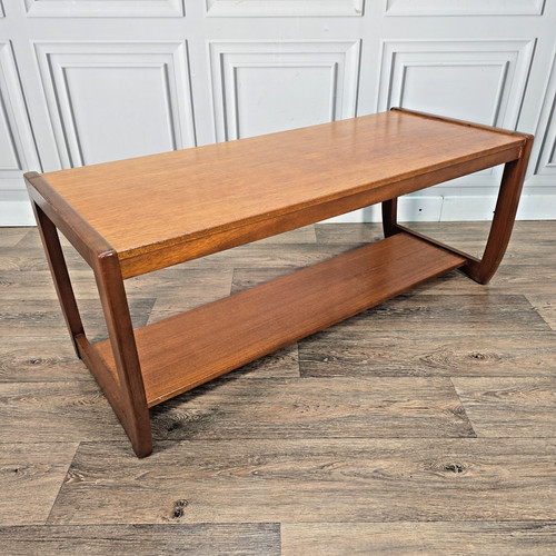 Vintage teak coffee - teak, table