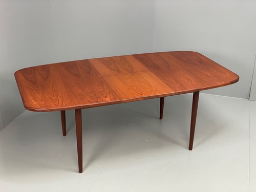 Vintage teak dining table - table, g