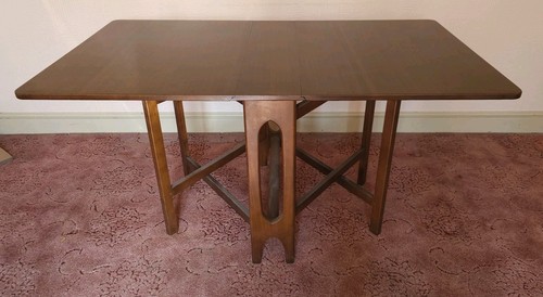 Vintage teak dropleaf - teak, table