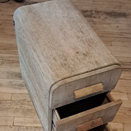 Wood bedside table drawers - 3,