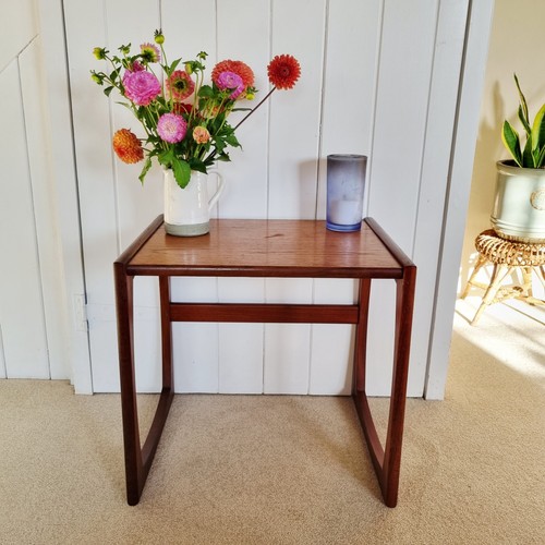 Plan teak quadrille side - quadrille,