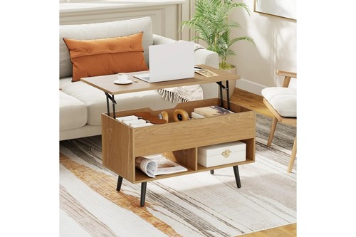 Lift top coffee table mid - top,