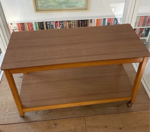 Vintage drinks trolley table - vintage,