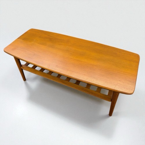 Teak mid century coffee table - teak,