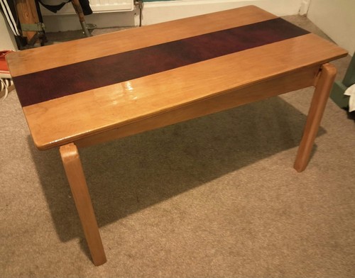 Mid century upcycled table - century,