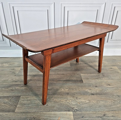 Vintage teak coffee - coffee, table