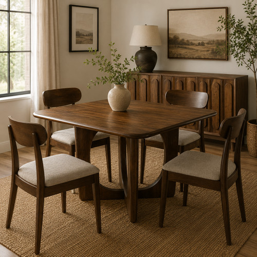 Nero square dining - table,