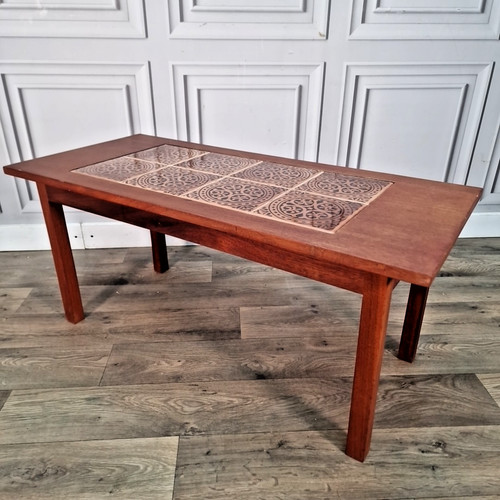 Vintage coffee table wood - vintage,